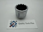 Snap-on New Ldh642 3/4" Drive 12-pt Sae 2" Flank Shallow Socket. Fixed Price $160.00.