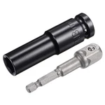 1/2" Screwdriver Socket Set, 13mm Depth 6-point Impact 3" Length. Fixed Price $13.45.