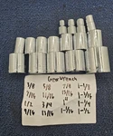 (16 Pcs) Gearwrench 89073 Standard Sockets Sae 4mm-15mm. Fixed Price $38.25.