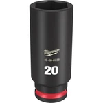 Milwaukee 49-66-6738 Shockwave Impact Duty 3/8 Drive 20mm Deep 6 Point Socket. Fixed Price $16.99.