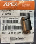 Apex 16mm Surface Drive Impact Socket 1/2 6-point Sf-16mm15. Fixed Price $22.70.