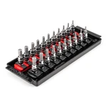 Tekton Shb90203 1/4" Drive Hex Bit Socket Set, 21-piece. Fixed Price $55.99.