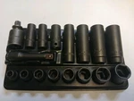 Mac Tools 16pc 3/8 Drive Sae Impact Socket Set Xp/xdp 6pt Usa Deep Shallow. Fixed Price $145.00.