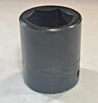 Vintage Craftsman "v" Series 44011 1/2" Drive 1" Impact Socket Excellent Clean. Fixed Price $10.99.