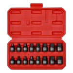 Ementol 16pcs 3/8" Drive Low Profile Impact Hex Driver Set. Fixed Price $30.02.