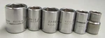 Proto Professional 3/8, 7/16, 1/2, 9/16, 5/8, 3/4" Socket 3/8" Dr 5224h 5212h. Fixed Price $46.97.