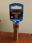 Channellock 1/2" Drive Deep 6-point Socket New. Fixed Price $5.95.