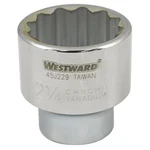 Westward 45j229 1 In Drive, 2-1/4" Sae Socket, 12 Points, Steel,. Fixed Price $53.19.