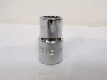 Proto J5412m , 12mm Standard Socket, 1/2" Drive, 12 Point, Chrome. Fixed Price $13.00.