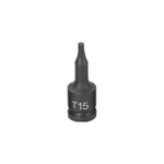 Grey Pneumatic 915t 1/4" Drive Internal Star Impact Socket - T15. Fixed Price $20.93.