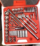 Tekton 58 Piece Socket Set. Fixed Price $110.79.