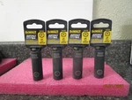 Qty (4) New Dewalt Dw2288 Impact Ready Deep Socket 5/8" 3/8 Drive. Fixed Price $19.88.