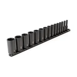 Tekton Sid91105 3/8" Drive Deep 6-point Impact Sockets, 15-piece. Fixed Price $70.00.
