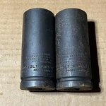 Proto Professional 07520lt Extra Deep 1-1/4" Impact Socket 6 Pt 3/4" Drive (2) C. Fixed Price $50.00.
