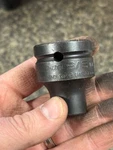 Snap-on Im182a Impact Socket 9/16" Shallow, 3/4 Drive 6-point Sae. Fixed Price $39.00.