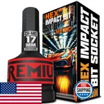 Aiourx 1 Drive H17 Impact Hex Bit Socket 17 Mm Allen Metric Cr-mo. Fixed Price $35.50.