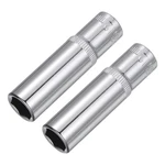 2pcs 3/8-inch Drive 12mm Cr-v 6-point Deep Socket. Fixed Price $11.03.