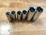 Sk 3/8 Drive 6pt Metric Deep Sockets New Nos Choose Your Size Made In Usa!. Fixed Price $9.50.