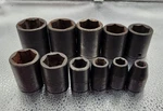Proto Professional 11pc Standard Sae Impact Set 1/2" Dr - 1 1/4" Lot 3272. Fixed Price $71.10.
