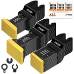 Jtweb 30pcs Titanium Oscillating Saw Blades Metal Cutting, Multitool. Fixed Price $60.99.