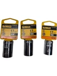 New Dewalt Dwmt86517osp, Dwmt74574osp 17mm 6pt & 12pt Socket (lot Of 3) **sale**. Fixed Price $20.95.