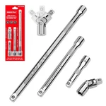 Sedy 3/8" Drive Socket Extension Set 4pc W/ Universal Joint 3" 6" 10" Cr-v Steel. Fixed Price $24.99.