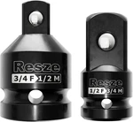 2pcs Impact Socket Adapter And Reducer Set,3/4"to 1/2" & 1/2"to 3/4" Drive Socke. Fixed Price $17.87.