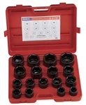 Genius Tools Impact Socket Set 17 Piece Metric 1 Inch Drive Cr-mo Steel Heavy.... Fixed Price $845.22.