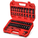 Kboisha 1/4 Inch Drive Master Impact Socket Set, 53-piece Cr-mo Alloy Steel S.... Fixed Price $65.39.