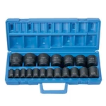 Grey Pneumatic 19-pc 1/2 In. Dr 6-pt Sae Master Standard Socket Set 1319 New. Fixed Price $104.85.