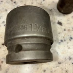 Armstrong 3/4" Drive 8 Point Impact Socket 1-1/16" Usa 21-434. Fixed Price $6.25.