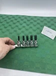 Lot Of 5 Vintage Duralast Hex Bits H-3/8,h-1/4,h-7,h-10,h-8. See Description. Fixed Price $19.25.