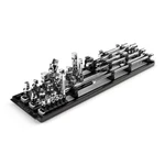 Tekton Sha99201 27pc Extension/accessory Set W/rails And Tray. Fixed Price $170.00.