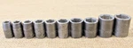 10 Craftsman -v- Impact Sockets 1/2" Drive Shallow Sae 6 Point Tools Usa Vintage. Fixed Price $54.95.