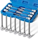 Bates- Extra Long Torx Bit Socket Set, 7 Pieces, 3/8" Drive T10-40, 4-3/8".... Fixed Price $20.24.