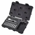 Westward 53pn23 1/4" Drive Socket Set Sae 23 Pieces 5/32 In To 1/2 , Chrome. Fixed Price $38.49.
