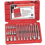 Genius Tools 28 Piece 1/4" & 3/8" Dr. Sae Hex Bit Socket Set - Bs-2328hl. Fixed Price $184.24.