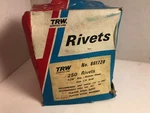 Trw 661728 Service Line 3/16" Large Button Head Plated Steel Rivet & Mandrel 250. Fixed Price $14.95.