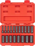 3/8 Inch Drive Deep 12-point Impact Socket Set, 19-piece (6-24 Mm) Sid91307. Fixed Price $123.99.
