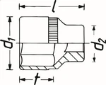 Power Socket Hazet 900-30. Fixed Price $47.08.