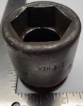 Chicago Pneumatic 1" Drive 1-5/8" Socket 6pt C39533 Listing E. Fixed Price $25.00.
