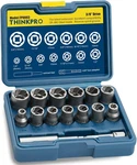 Upgraded Bolt Extractor Set, 15 Pcs Impact & Nut Remover 15-piece. Fixed Price $35.35.