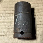 Proto Professional 15/16 07515l - 3/4" Drive 6 Pt Deep Impact Socket C. Fixed Price $18.00.