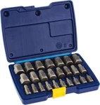 Irwin Hanson 25 Piece Spiral Flute Screw Extractor Set Range 1/8 To 7/8". Fixed Price $161.48.