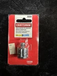 Nos Craftsman Max Axess 29301 3/8" To 1/4" Square Drive Pass-through Adapter. Fixed Price $19.99.