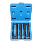 Dptool 5pcs 3/8'' Drive 12 Point Metric Extra Deep Impact Socket Set - 8mm,.... Fixed Price $45.62.