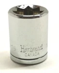 Vintage Herbrand Socket J216, 8pt. 1/2 Sae, 3/8" Drive "made In Canada". Fixed Price $10.34.