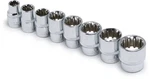 Titan 15203 3/8" Drive Sae Spline Set - 8 Piece. Fixed Price $18.99.