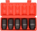 Casoman 1/2-inch Drive Deep Spindle Axle Nut Impact Socket Set, 1/2". Fixed Price $41.48.