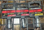 Gearwrench 7/16 Socket Lot Of 3 6 And 12 Point. Fixed Price $17.99.
